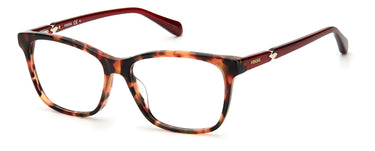 Premium Women Fossil Model Eyeglasses: Fos 7033 - Havana- SpecSMART Eye Clinic (Diagonal View)